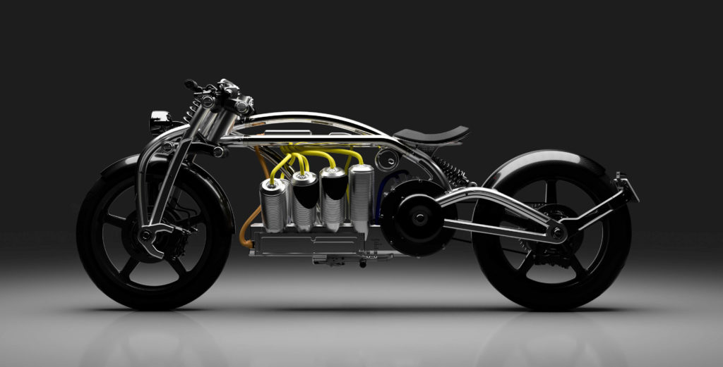 Электроцикл Curtiss Hera V8