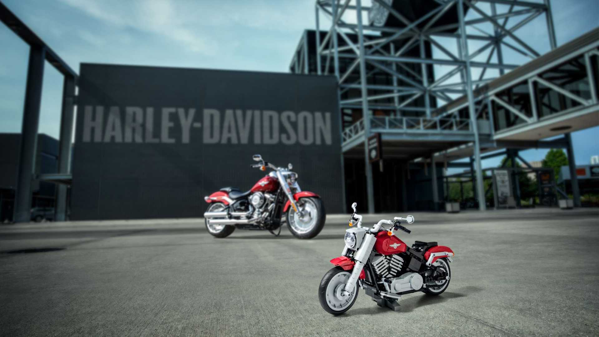 Harley-Davidson Fat Boy LEGO