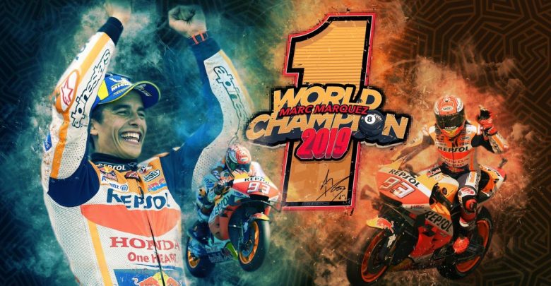 MotoGP 2019: Марк Маркес досрочно стал 8-ми кратным чемпионом мира!