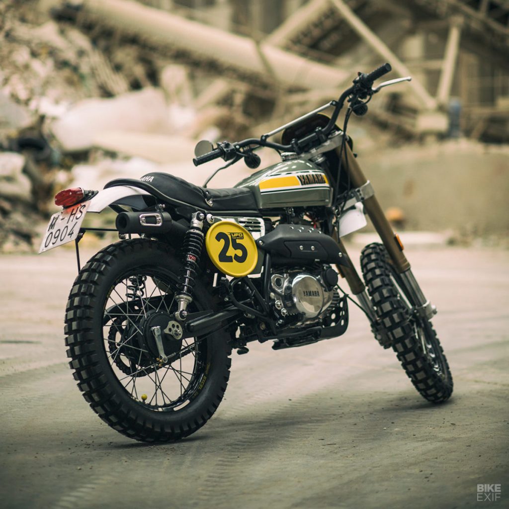 Скрэмблер Yamaha SR250 от Café Racer Dreams