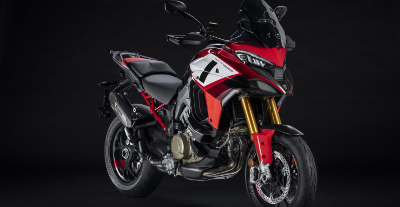 Туристический истребитель: Представлен Ducati Multistrada V4 Pikes Peak